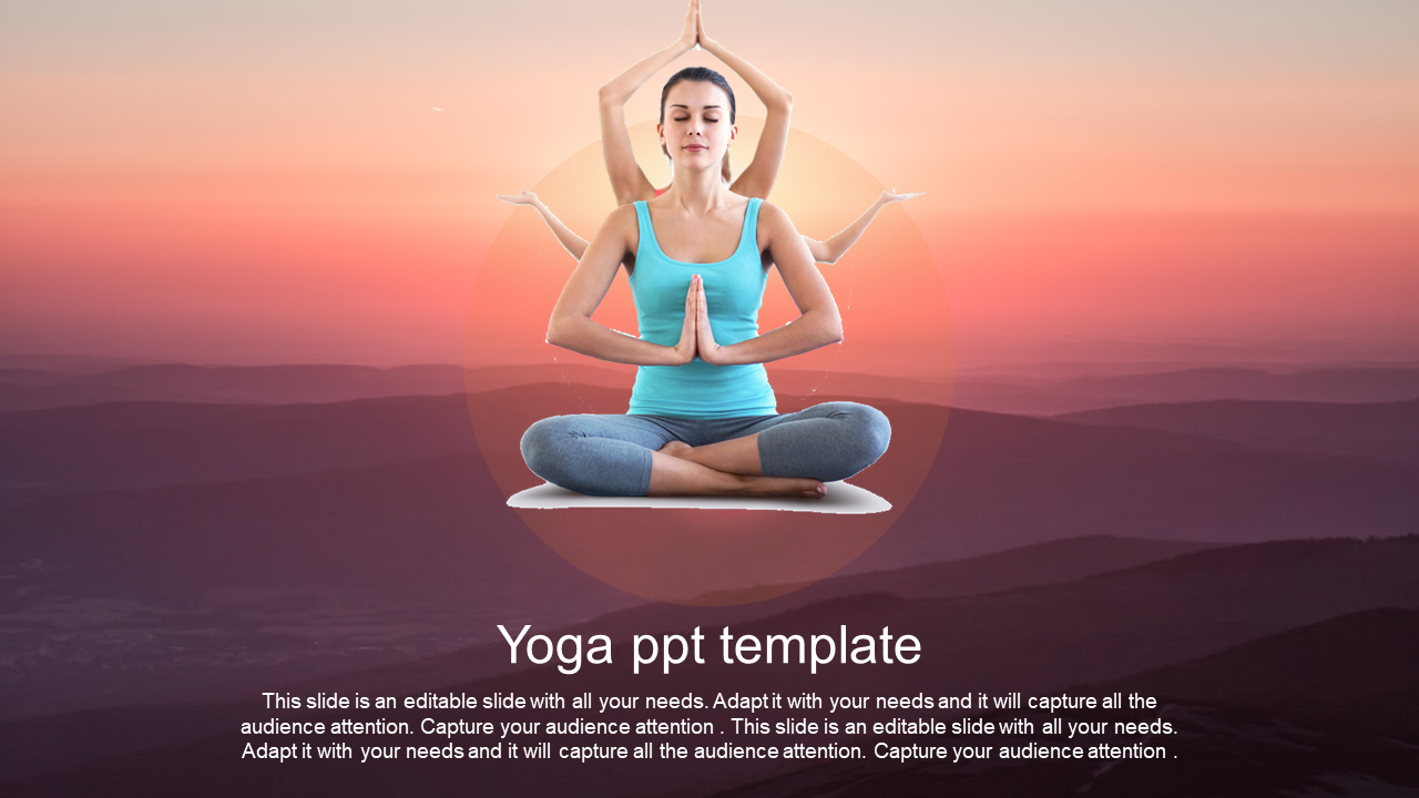 free yoga presentation template